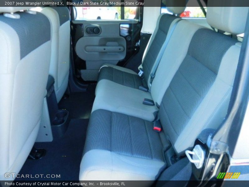 Black / Dark Slate Gray/Medium Slate Gray 2007 Jeep Wrangler Unlimited X
