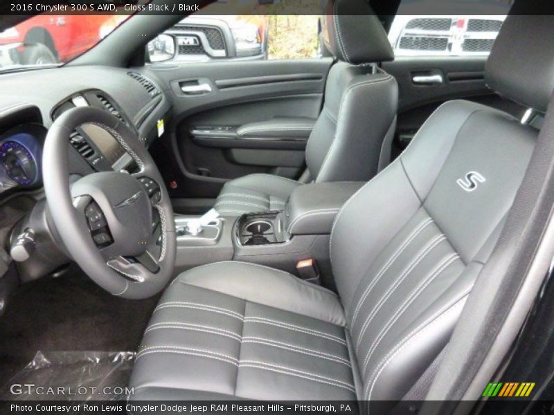 Front Seat of 2016 300 S AWD