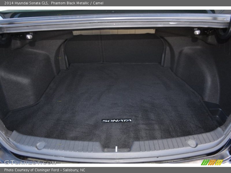 Phantom Black Metallic / Camel 2014 Hyundai Sonata GLS