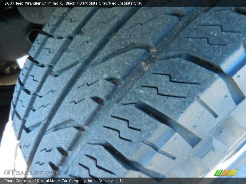 Black / Dark Slate Gray/Medium Slate Gray 2007 Jeep Wrangler Unlimited X