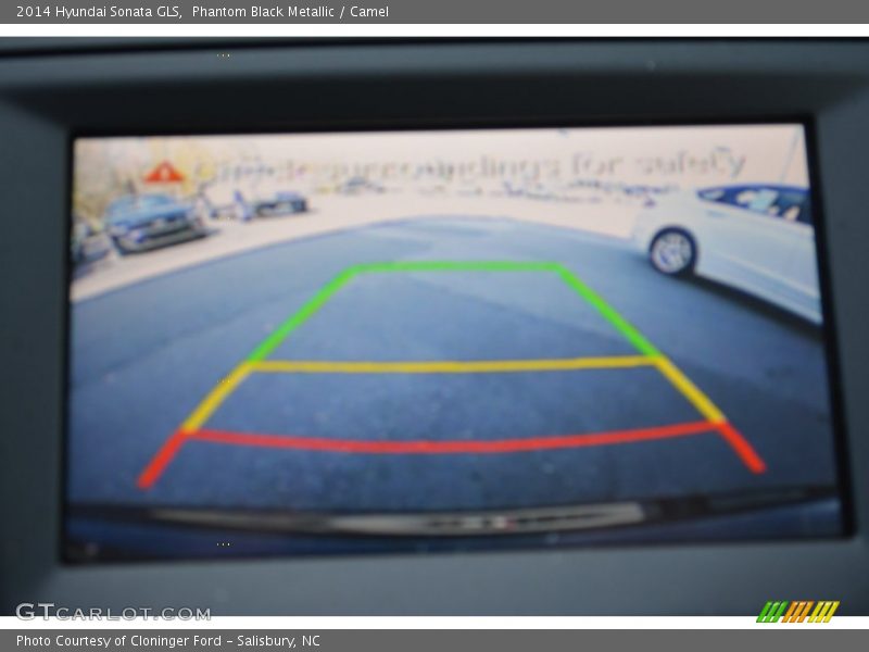 Phantom Black Metallic / Camel 2014 Hyundai Sonata GLS