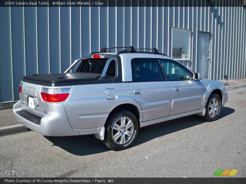 Brilliant Silver Metallic / Gray 2006 Subaru Baja Turbo