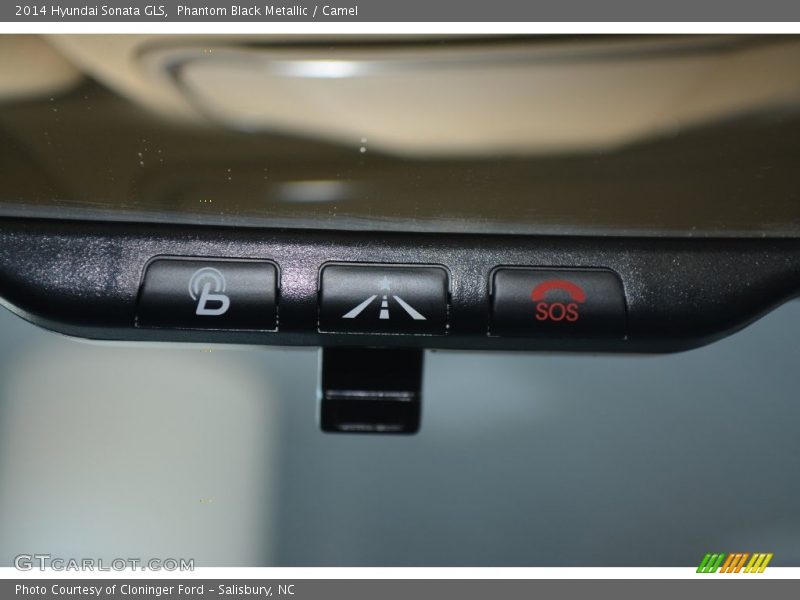 Phantom Black Metallic / Camel 2014 Hyundai Sonata GLS