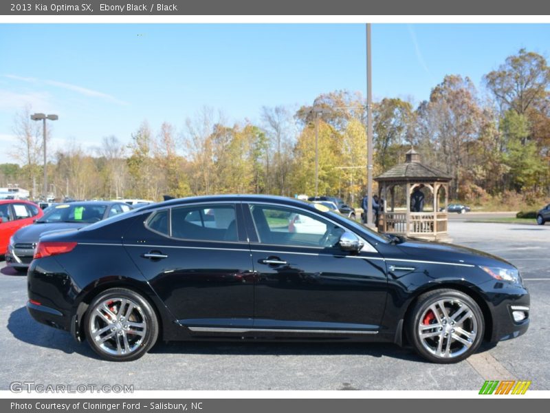 Ebony Black / Black 2013 Kia Optima SX
