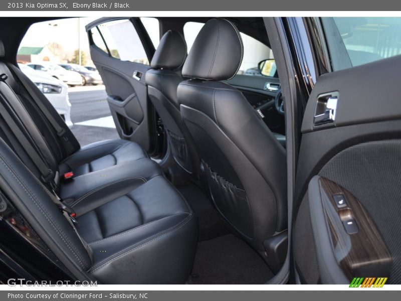 Ebony Black / Black 2013 Kia Optima SX