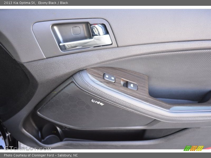 Ebony Black / Black 2013 Kia Optima SX