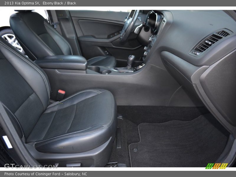 Ebony Black / Black 2013 Kia Optima SX