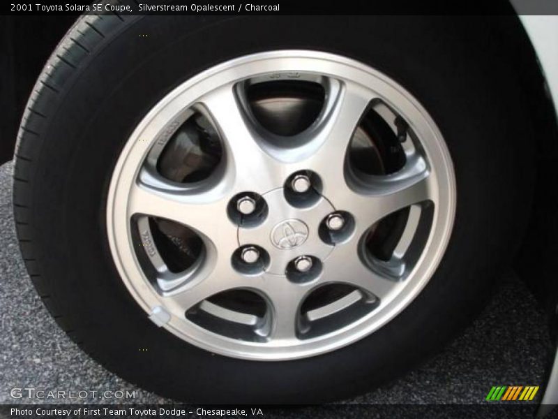 Silverstream Opalescent / Charcoal 2001 Toyota Solara SE Coupe