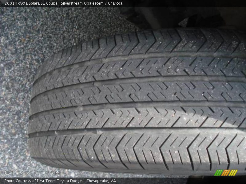 Silverstream Opalescent / Charcoal 2001 Toyota Solara SE Coupe