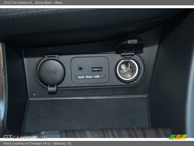 Ebony Black / Black 2013 Kia Optima SX