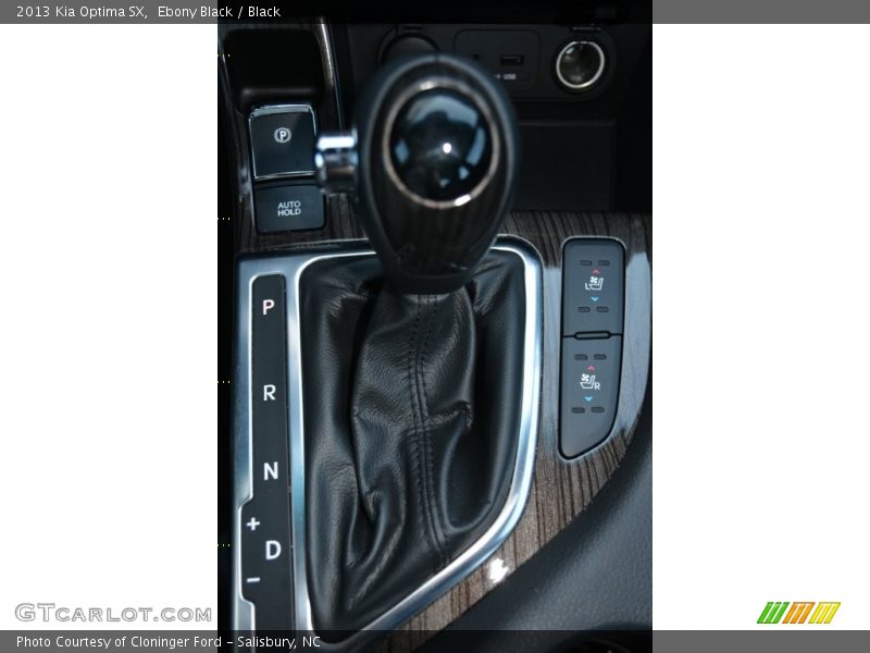 Ebony Black / Black 2013 Kia Optima SX