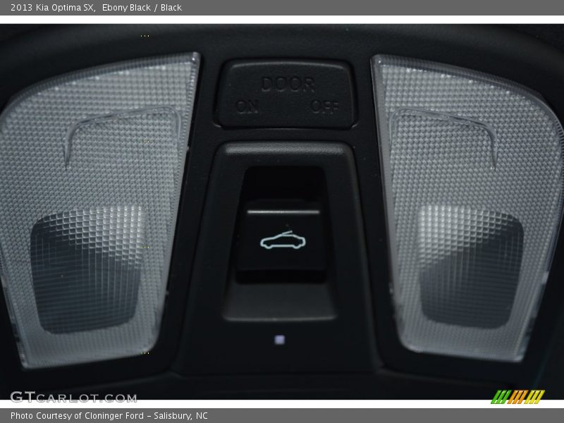 Ebony Black / Black 2013 Kia Optima SX