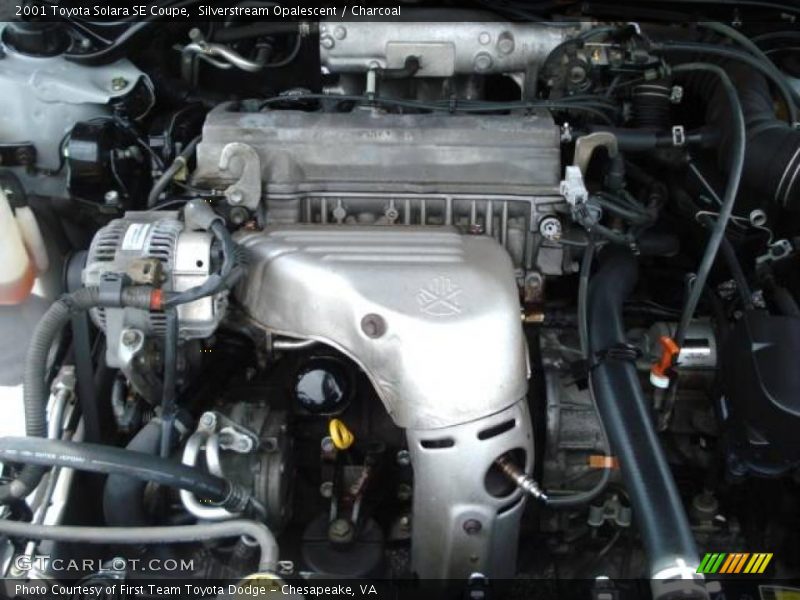 Silverstream Opalescent / Charcoal 2001 Toyota Solara SE Coupe