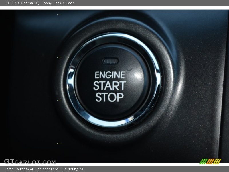 Ebony Black / Black 2013 Kia Optima SX