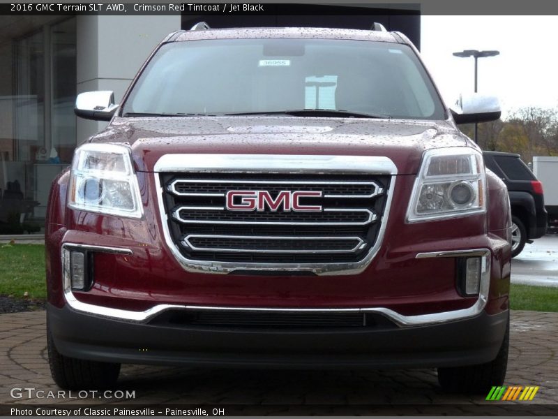 Crimson Red Tintcoat / Jet Black 2016 GMC Terrain SLT AWD