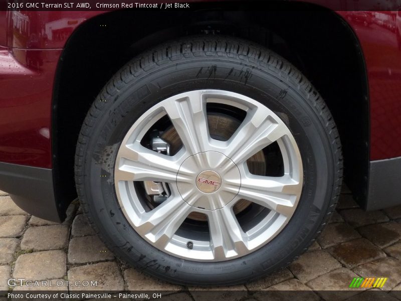 Crimson Red Tintcoat / Jet Black 2016 GMC Terrain SLT AWD