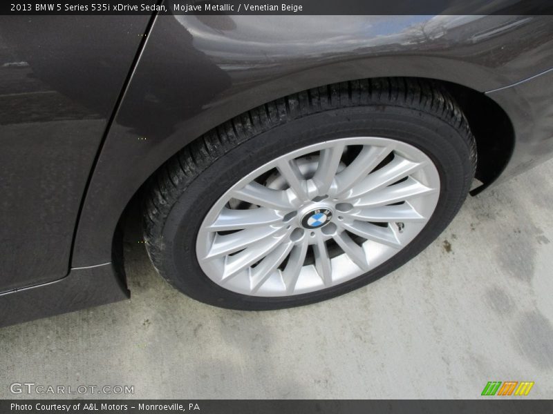 Mojave Metallic / Venetian Beige 2013 BMW 5 Series 535i xDrive Sedan