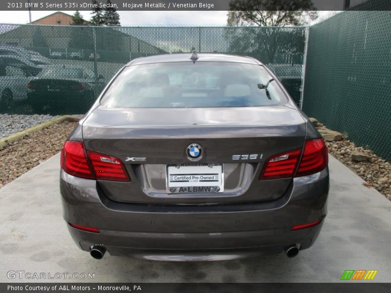 Mojave Metallic / Venetian Beige 2013 BMW 5 Series 535i xDrive Sedan