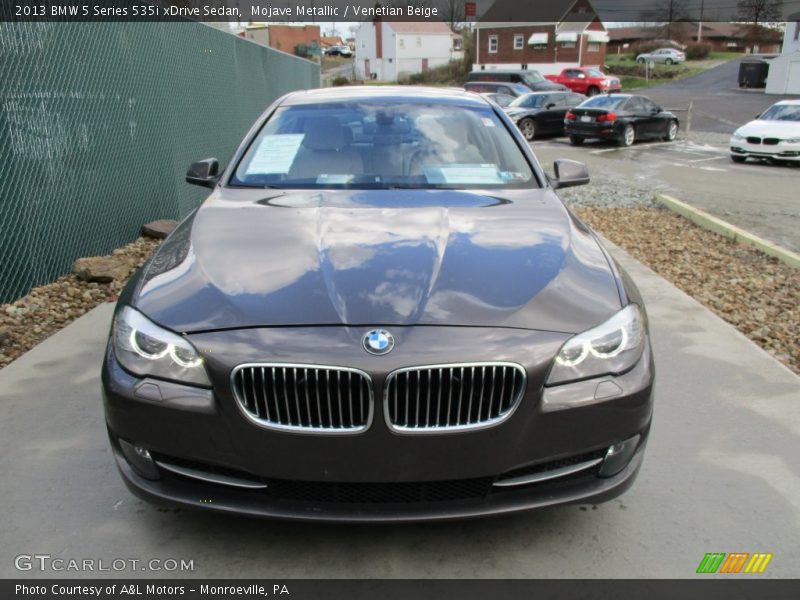 Mojave Metallic / Venetian Beige 2013 BMW 5 Series 535i xDrive Sedan