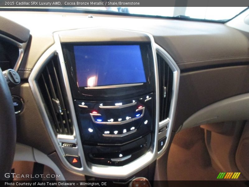 Cocoa Bronze Metallic / Shale/Brownstone 2015 Cadillac SRX Luxury AWD