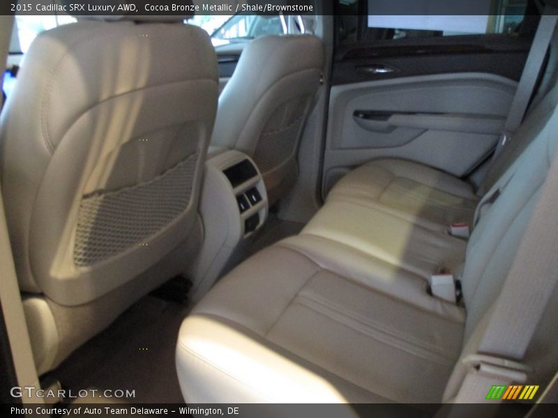Cocoa Bronze Metallic / Shale/Brownstone 2015 Cadillac SRX Luxury AWD