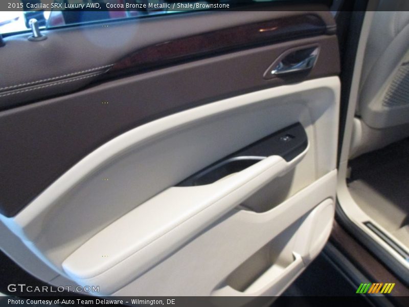 Cocoa Bronze Metallic / Shale/Brownstone 2015 Cadillac SRX Luxury AWD