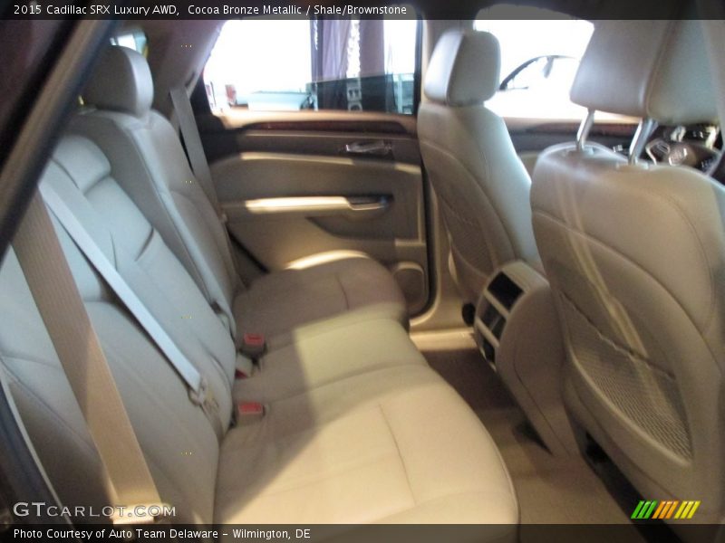 Cocoa Bronze Metallic / Shale/Brownstone 2015 Cadillac SRX Luxury AWD