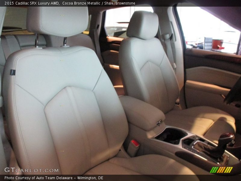 Cocoa Bronze Metallic / Shale/Brownstone 2015 Cadillac SRX Luxury AWD