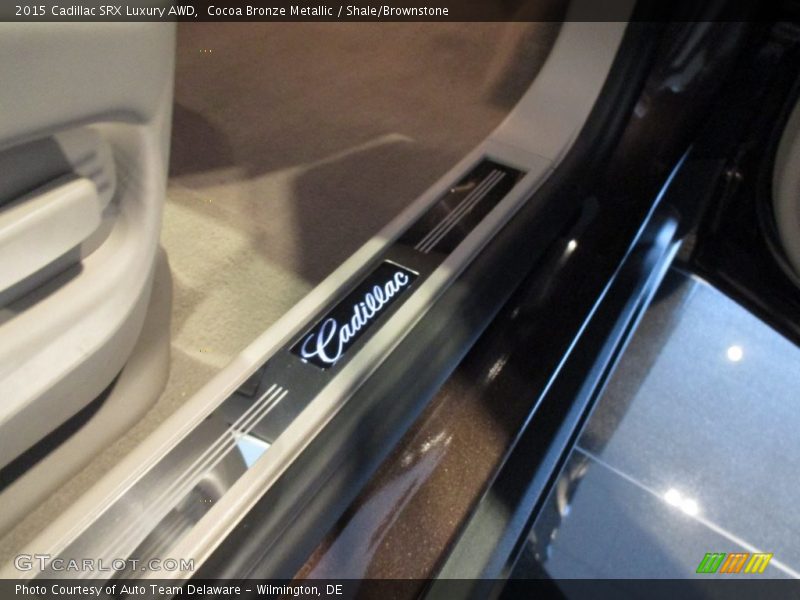 Cocoa Bronze Metallic / Shale/Brownstone 2015 Cadillac SRX Luxury AWD
