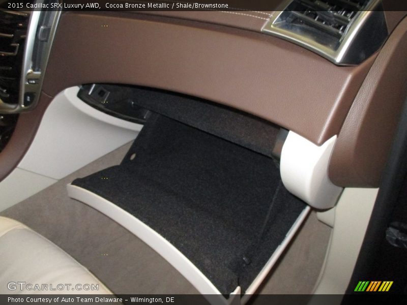 Cocoa Bronze Metallic / Shale/Brownstone 2015 Cadillac SRX Luxury AWD