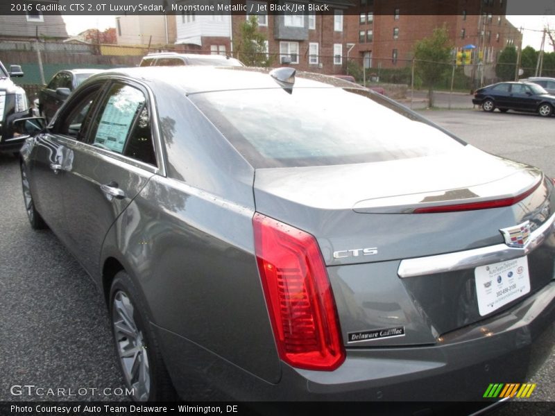 Moonstone Metallic / Jet Black/Jet Black 2016 Cadillac CTS 2.0T Luxury Sedan