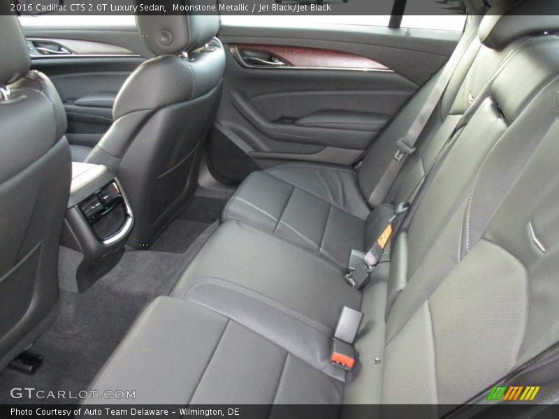 Moonstone Metallic / Jet Black/Jet Black 2016 Cadillac CTS 2.0T Luxury Sedan