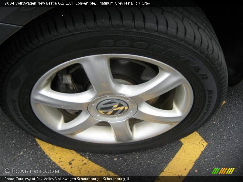 Platinum Grey Metallic / Gray 2004 Volkswagen New Beetle GLS 1.8T Convertible