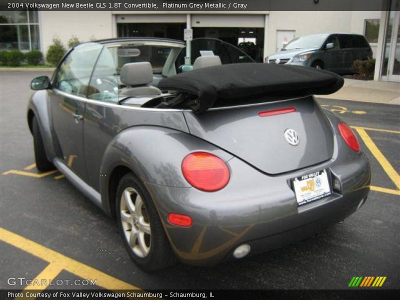 Platinum Grey Metallic / Gray 2004 Volkswagen New Beetle GLS 1.8T Convertible