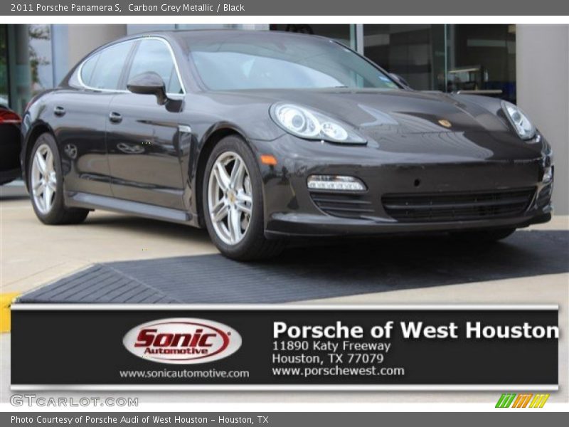 Carbon Grey Metallic / Black 2011 Porsche Panamera S