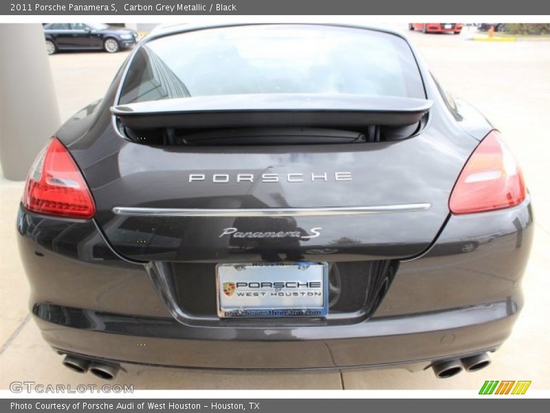 Carbon Grey Metallic / Black 2011 Porsche Panamera S