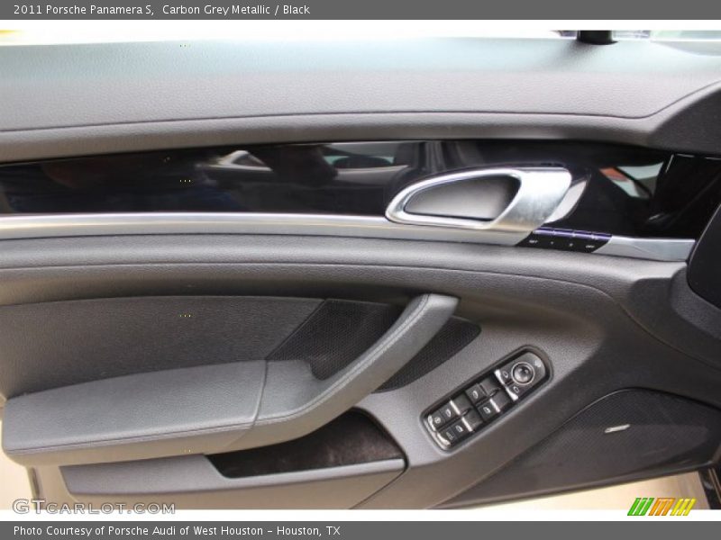 Carbon Grey Metallic / Black 2011 Porsche Panamera S
