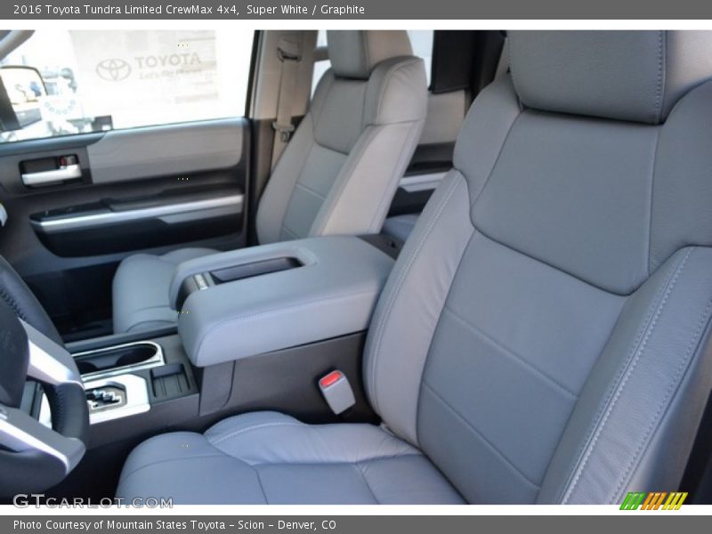 Super White / Graphite 2016 Toyota Tundra Limited CrewMax 4x4