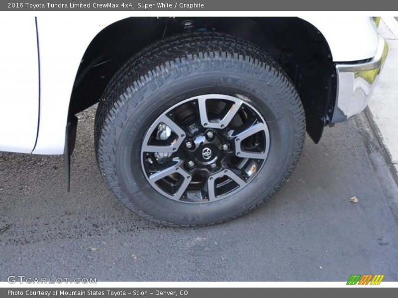 Super White / Graphite 2016 Toyota Tundra Limited CrewMax 4x4