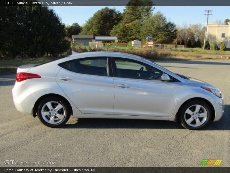 Silver / Gray 2013 Hyundai Elantra GLS