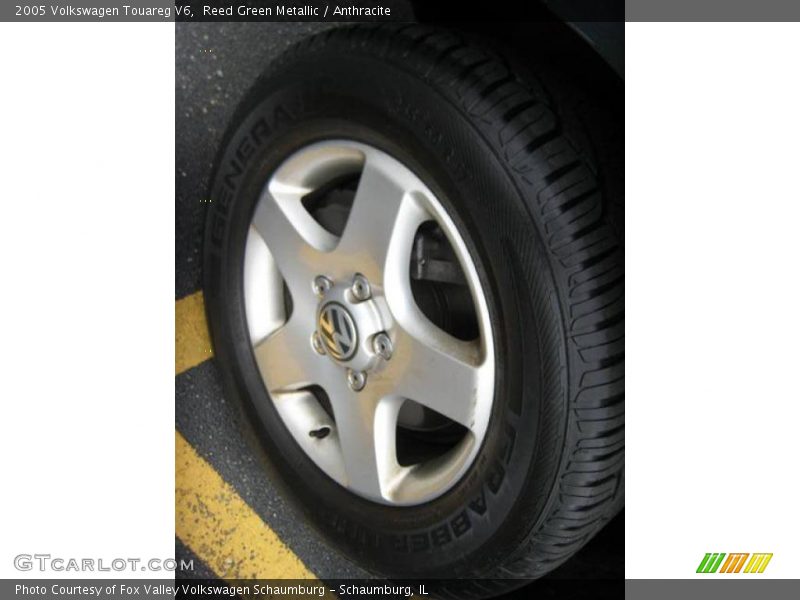 Reed Green Metallic / Anthracite 2005 Volkswagen Touareg V6