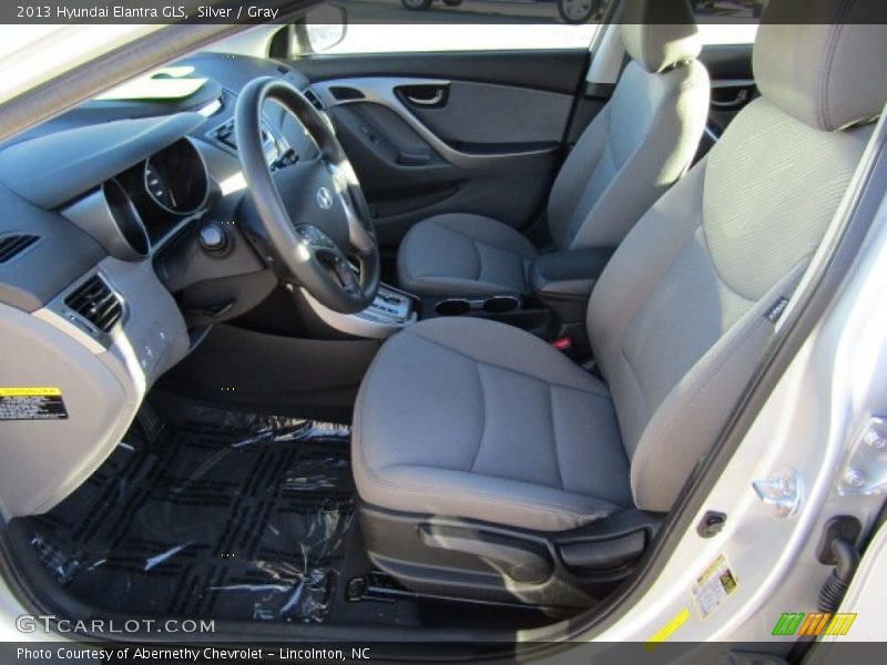 Silver / Gray 2013 Hyundai Elantra GLS