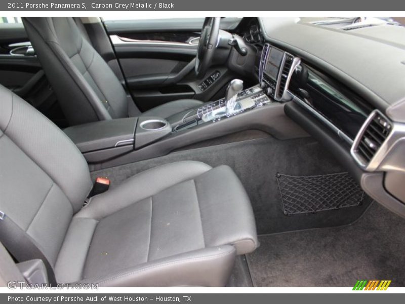 Carbon Grey Metallic / Black 2011 Porsche Panamera S