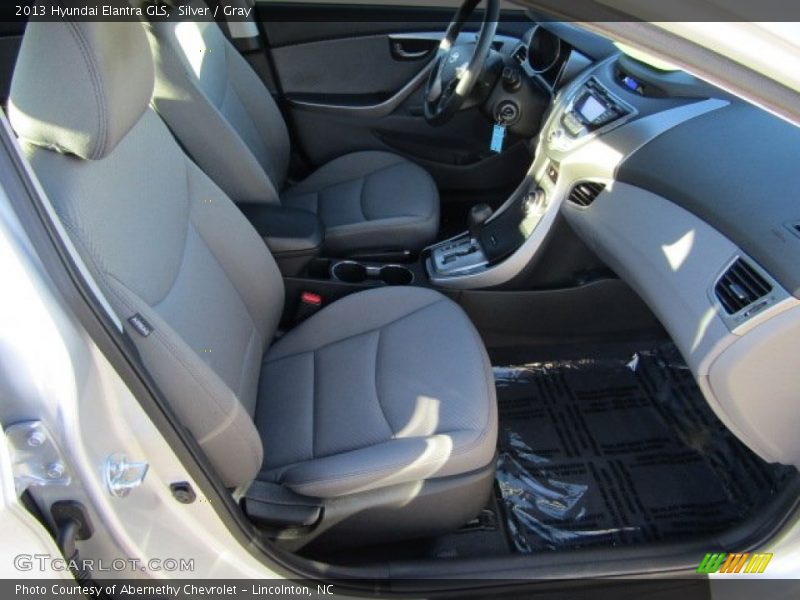 Silver / Gray 2013 Hyundai Elantra GLS
