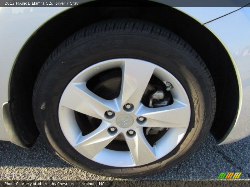 Silver / Gray 2013 Hyundai Elantra GLS