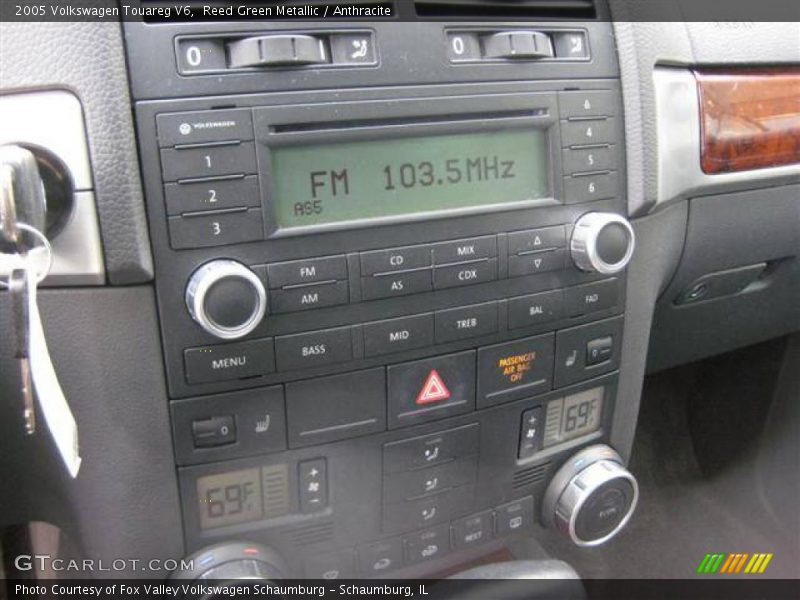 Reed Green Metallic / Anthracite 2005 Volkswagen Touareg V6