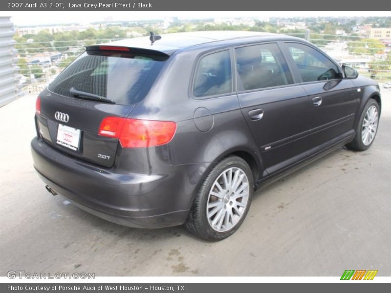 Lava Grey Pearl Effect / Black 2007 Audi A3 2.0T
