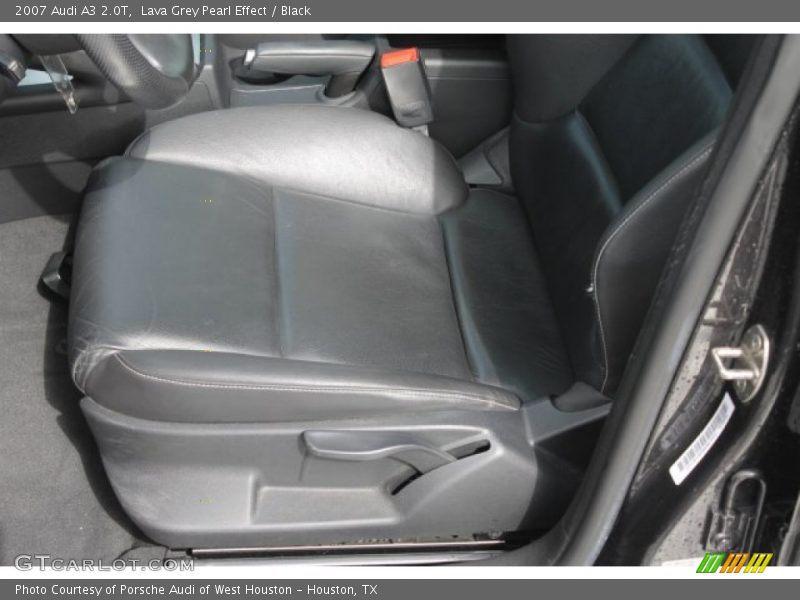 Lava Grey Pearl Effect / Black 2007 Audi A3 2.0T
