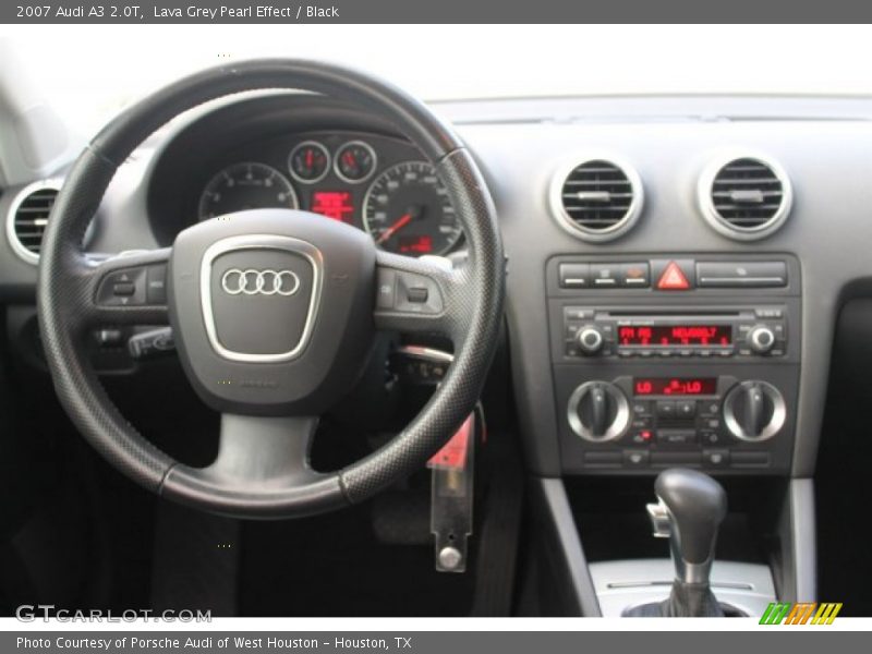 Lava Grey Pearl Effect / Black 2007 Audi A3 2.0T
