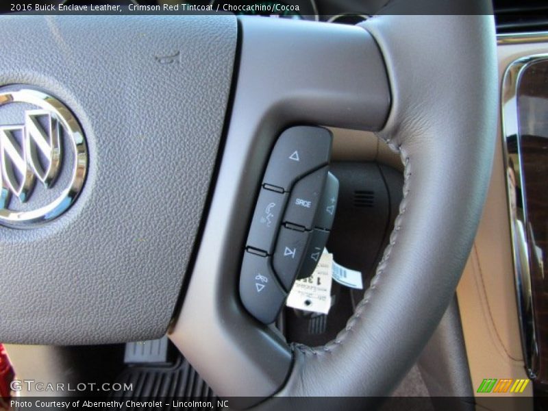 Crimson Red Tintcoat / Choccachino/Cocoa 2016 Buick Enclave Leather